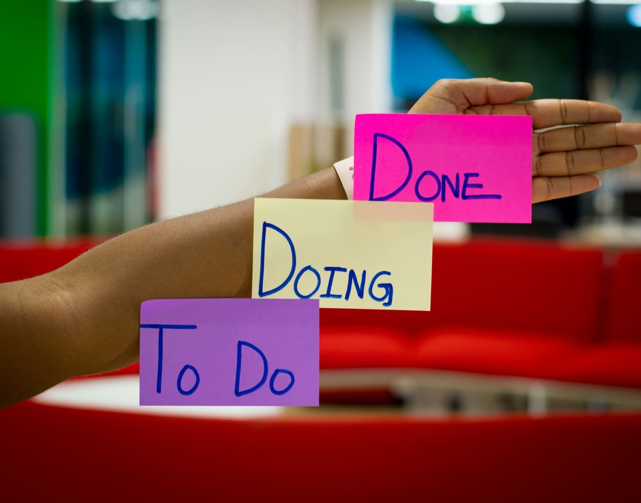 To Do, Doing, Done: visualising the discipline behind our process